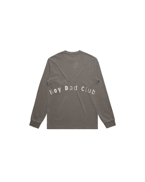 Adults - Boy Dad Club 14 -  Faded Long Sleeve Tee