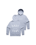 Adults - Dads and their Sons Hoodie - Faded Blue