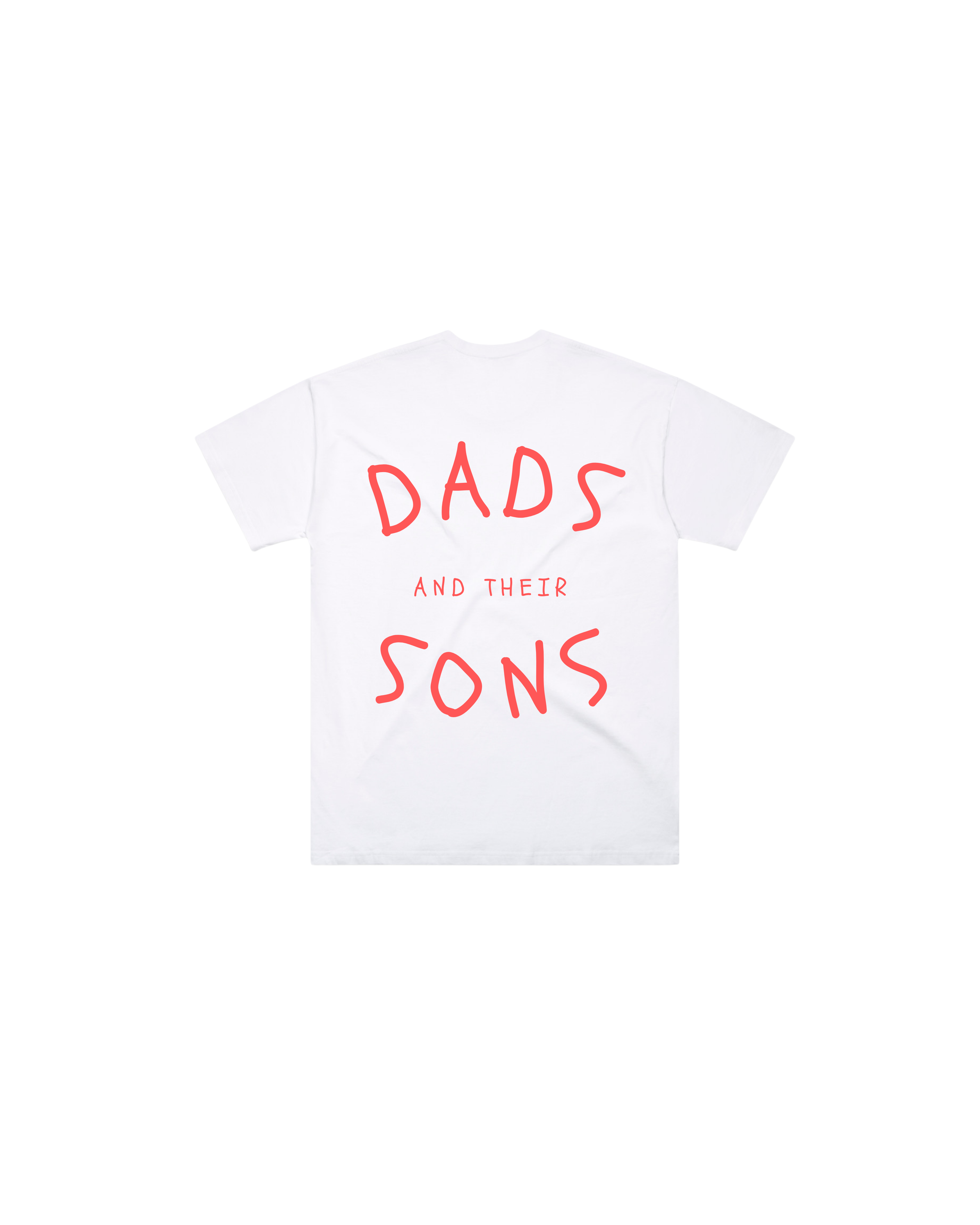 Adults - Dads & Their Sons Tee - White